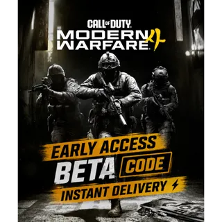 COD MW4 Early Access  Code