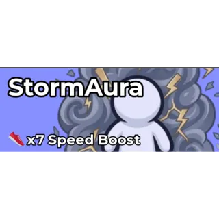 ⭐ Storm Aura | +1 Speed Keyboard Escape | Fast Delivery
