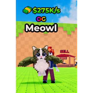 Kick a lucky block| OG | 2x MEOWL | BASE LEVEL | FAST DELIVERY | CHEAPESTT