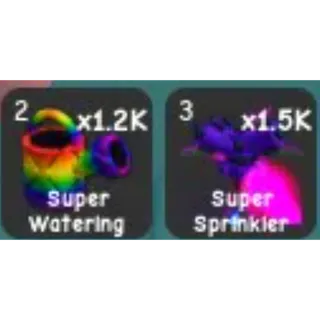 10x Super Sprinkler + 10x Super Watering Can | Grow a Garden 2 | GAG2 | Cheapest🌱