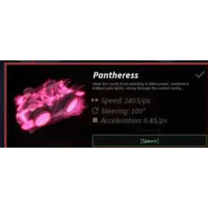 Pantheress Boat | Fisch 