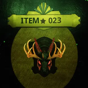 Glowing Jackalope Mask
