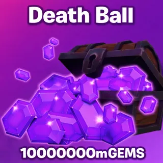 100000000M GEMS FOR DEATH BALL - ROBLOX.