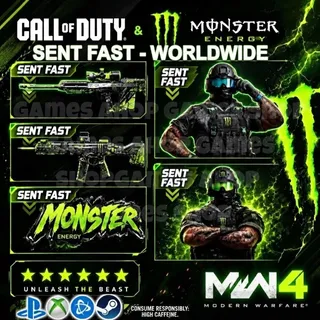 Monster Energy Full Set - MW4