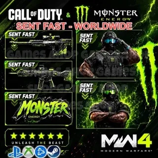 MW4 - Monster Energy full set 