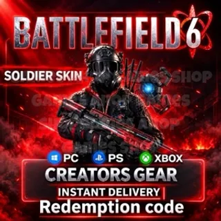 Battlefield 6 CREATOR'S GEAR Soldier Skin