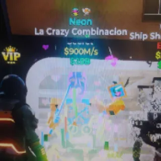 La Crazy Combination Neon 2 Trait