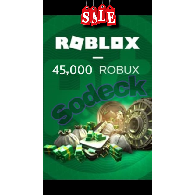 Robux 45 000x In Game Items Gameflip - roblox cereal game