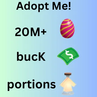 20M+ candy eggs , bucks , portions , pets and much more