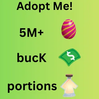5M+ candy eggs , bucks , portions , pets and much more