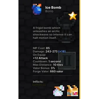 Pixel Quest - Ice Bomb
