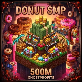 500M MONEY | DONUT SMP