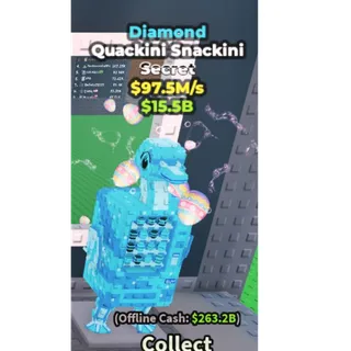 DIAMOND QUACKINI SNACKINI