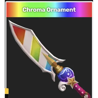 CHROMA ORNAMENT