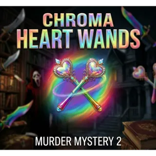🌈 Chroma Heart Wand ❤️✨ | MM2 CHROMA 🔥 | INSTANT DELIVERY ⚡ | SAFE 🔒 | BEST PRICE 💰