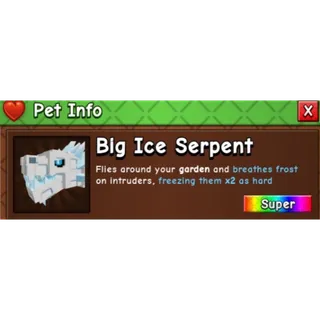 BIG ICE SERPENT
