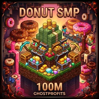 100M MONEY | DONUT SMP