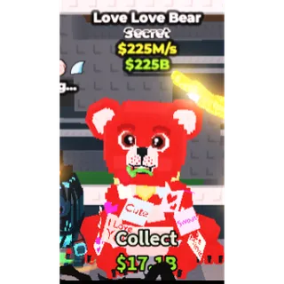 💎 LOVE LOVE BEAR 225 M/S SECRET BASE  | SAFE & LEGIT 🔒 | INSTANT DELIVERY ⚡ | CHEAP 💎 | LOW PRICE 💰