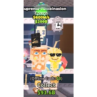 la supreme combinasion 600m/s