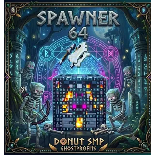 64X SKELETON SPAWNER | DONUT SMP
