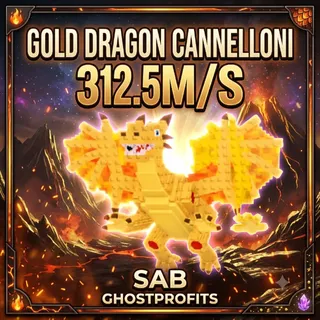 GOLD DRAGON CANNELLONI 312.5 M/S | SAB