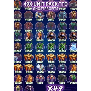 49x Unit Pack TTD