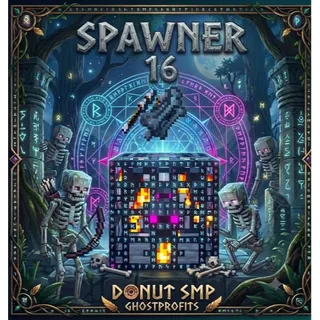 16X SKELETON SPAWNER | DONUT SMP