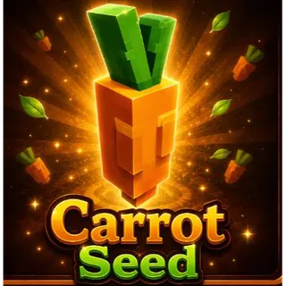 🔥10000x CARROT SEED ( GROW A GARDEN 2) 💎 | FAST DELIVERY ⚡ | CHEAP & SAFE
