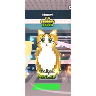 💎 OG Meowl Base 600 M / S  🐱 | SAFE & LEGIT 🔒 | INSTANT DELIVERY ⚡ | CHEAP 💎 | LOW PRICE 💰