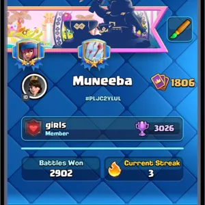 Clash royal account