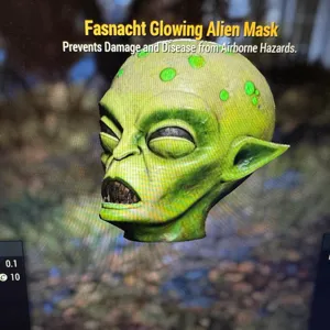 Fasnacht Glowing Alien