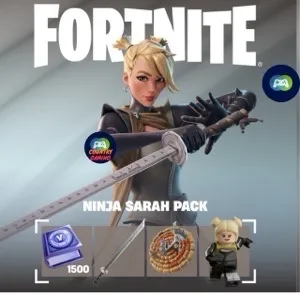 Fortnite Ninja Sarah Pack + 1,500 V-Bucks United States