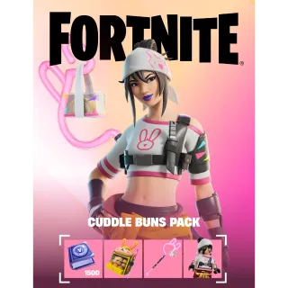 Fortnite Cuddle Buns Pack + 1,500 V-Bucks Xbox