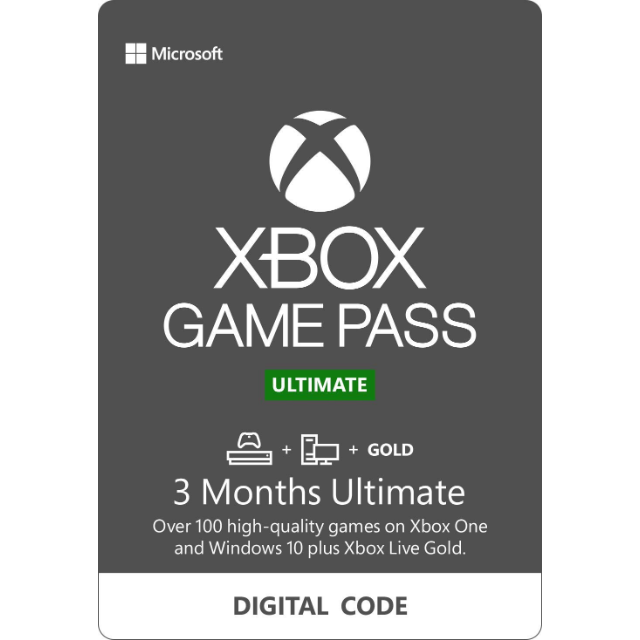 Xbox Game Pass Ultimate 3 Month Xbox One / PC Xbox Live Gold Gift