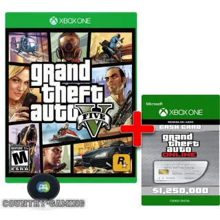 GTA V  + Great White Shark Cash Card Xbox Key argentina