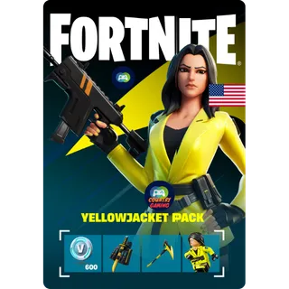 Fortnite The Yellowjacket Pack + 600 V-Bucks United States Key