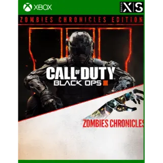 CALL OF DUTY BLACK OPS 3 CHRONICLES EDITION  Xbox One Key United States 