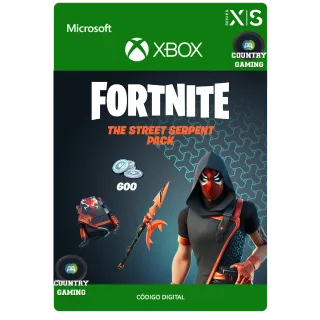 Fortnite Street Serpent + 600 VBUCKS XBOX ONE CDKEY USA REGION