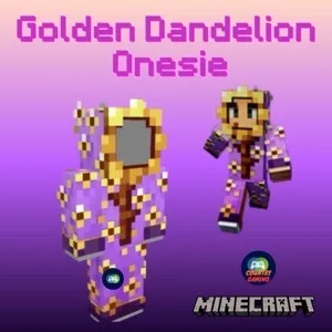 Minecraft - Golden Dandelion Onesie