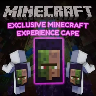 Minecraft experience cape