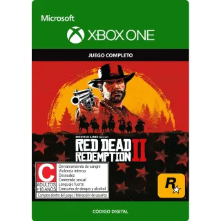 RED DEAD REDEMPTION 2 XBOX KEY USA