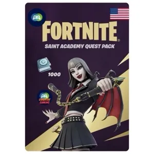 Fortnite Saint Academy Quest Pack + 1000 V-Bucks United States