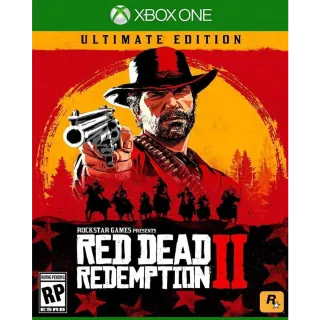 RED DEAD REDEMPTION 2 ULTIMATE EDITION XBOX KEY USA