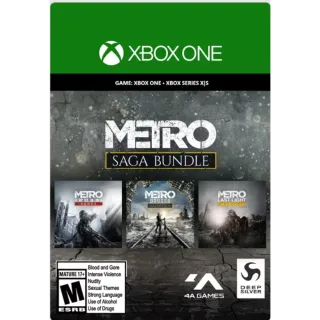 Metro saga bundle xbox Global key