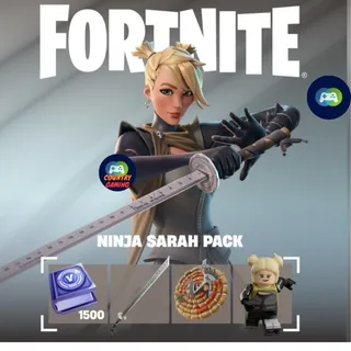 Fortnite Ninja Sarah Pack + 1,500 V-Bucks United States