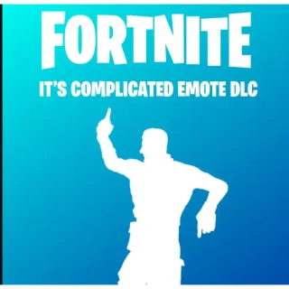 Fortnite Its complicated Emote