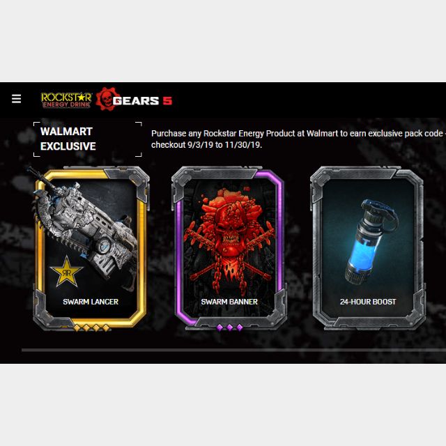 Gears 5 Rockstar Super Exclusive Walmart Skin Xbox One Games Gameflip - rockstar package roblox skin