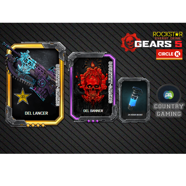 Gears 5 Rockstar Super Exclusive Circle K Skin Xbox
