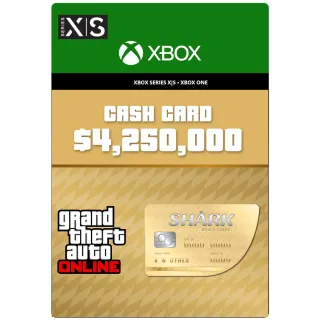 GTA V Whale Shark Cash XBOX CODE