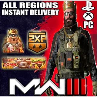 Call of duty Burger king Operator Skin Modern warfare 3